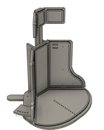 Corner Chair - 400 (with adjustable sides)