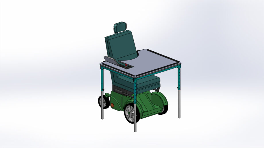 Wheelchair Table Right Hand Chair